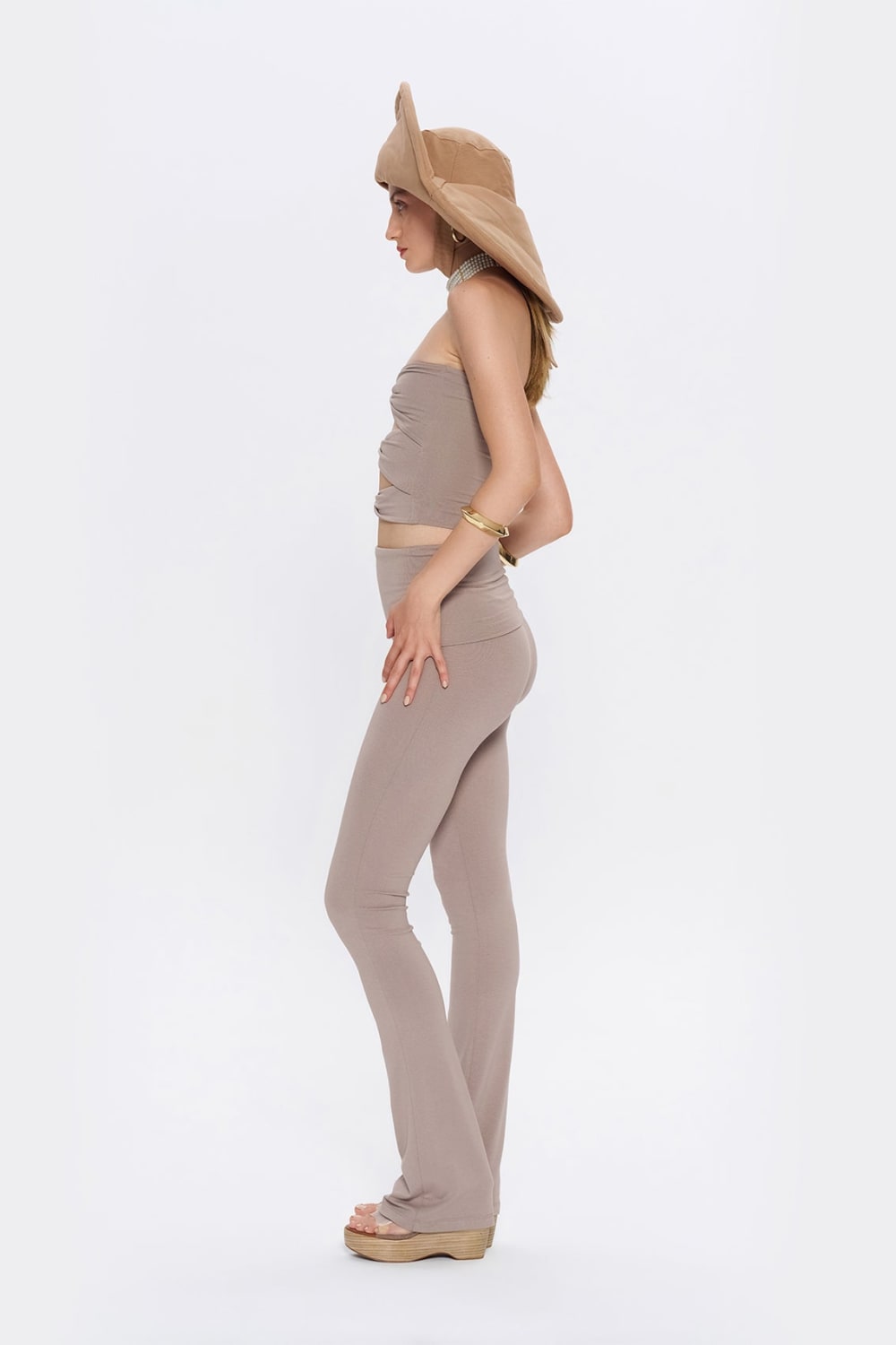 Tiny-Çapraz Bant Detaylı Straplez Açık Kahverengi Büstiyer-Top-4-roqelvaxirum.shop