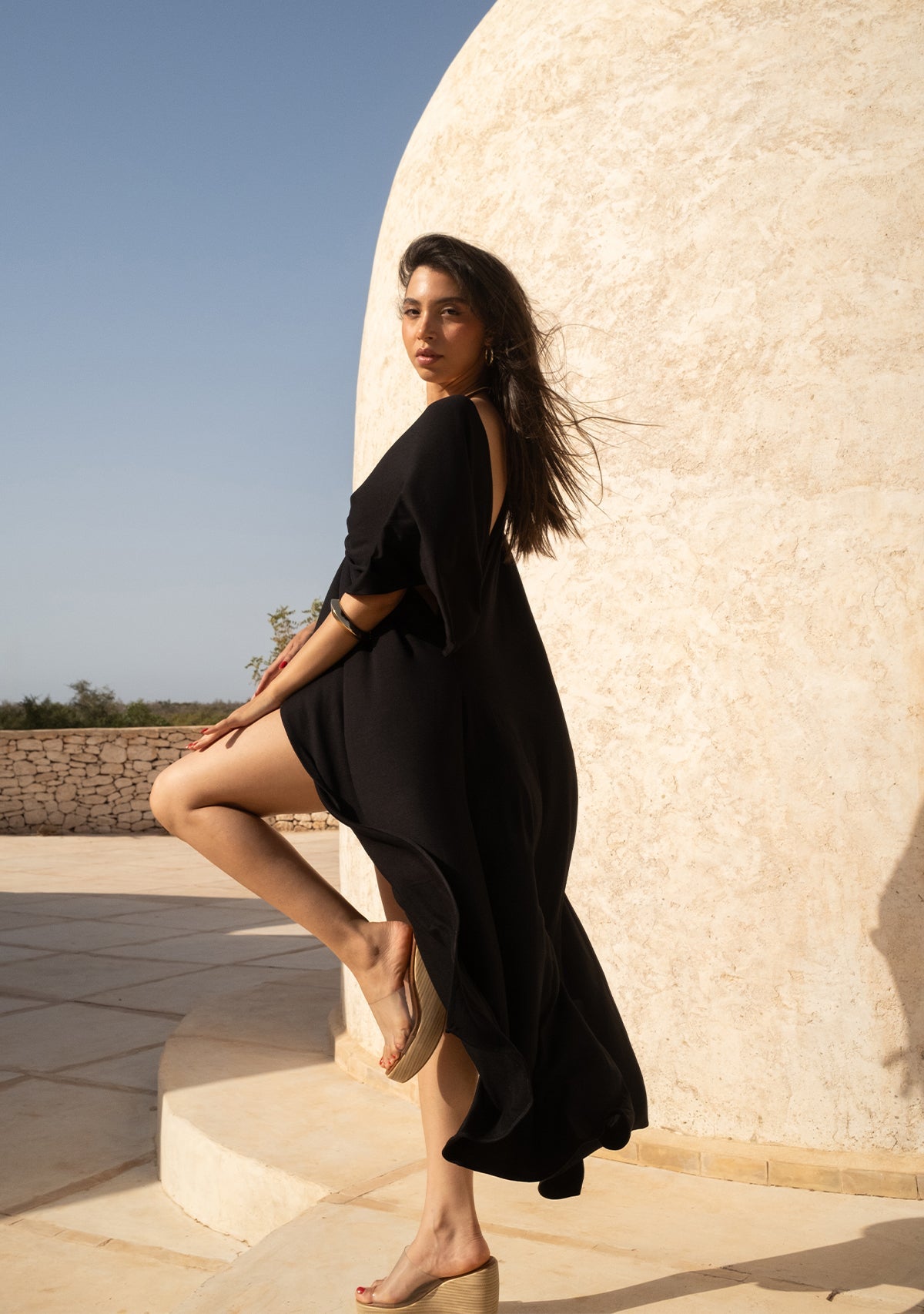 Tiny-Çapraz Siyah Elbise-Elbise-7-roqelvaxirum.shop