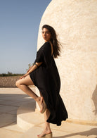 Tiny-Çapraz Siyah Elbise-Elbise-7-roqelvaxirum.shop