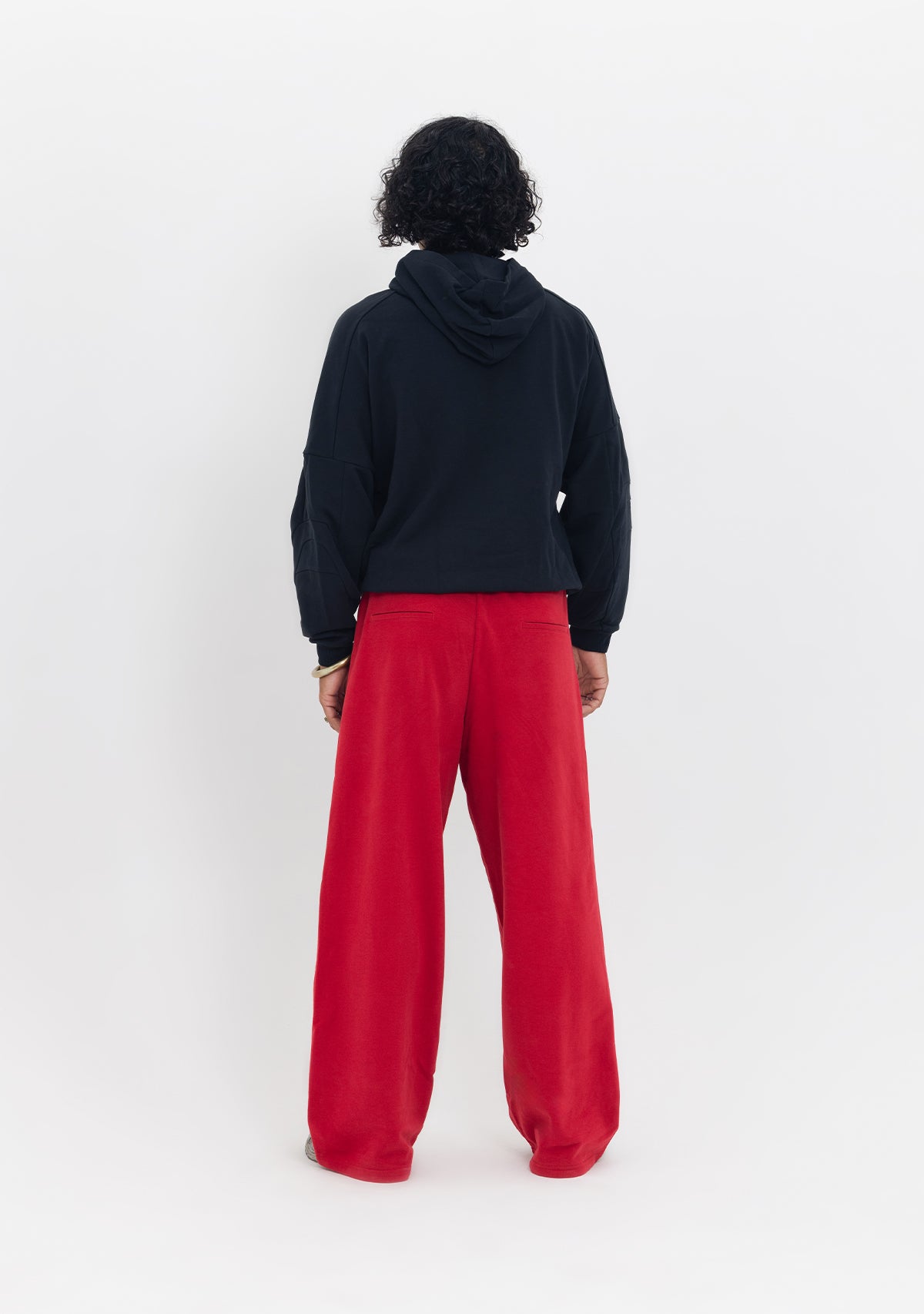 Tiny-Dikiş Detaylı Kapüşonlu Oversize Siyah Sweatshirt-Sweatshirts & Hoodies-3-roqelvaxirum.shop