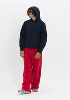 Tiny-Dikiş Detaylı Kapüşonlu Oversize Siyah Sweatshirt-Sweatshirts & Hoodies-4-roqelvaxirum.shop