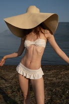 Tiny-Fırfır Detaylı Beyaz Bikini Altı-Bikini + Mayo-1-roqelvaxirum.shop