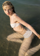Tiny-Fırfır Detaylı Beyaz Bikini Altı-Bikini + Mayo-4-roqelvaxirum.shop