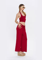 Tiny-Halter Yaka Bordo Yumuşak Bluz-Bluz-10-roqelvaxirum.shop