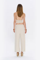 Tiny-Halter Yaka Krem Yumuşak Bluz-Top-8-roqelvaxirum.shop