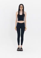 Tiny-İnce Fitilli Askılı Siyah Bluz-Bluz-3-roqelvaxirum.shop