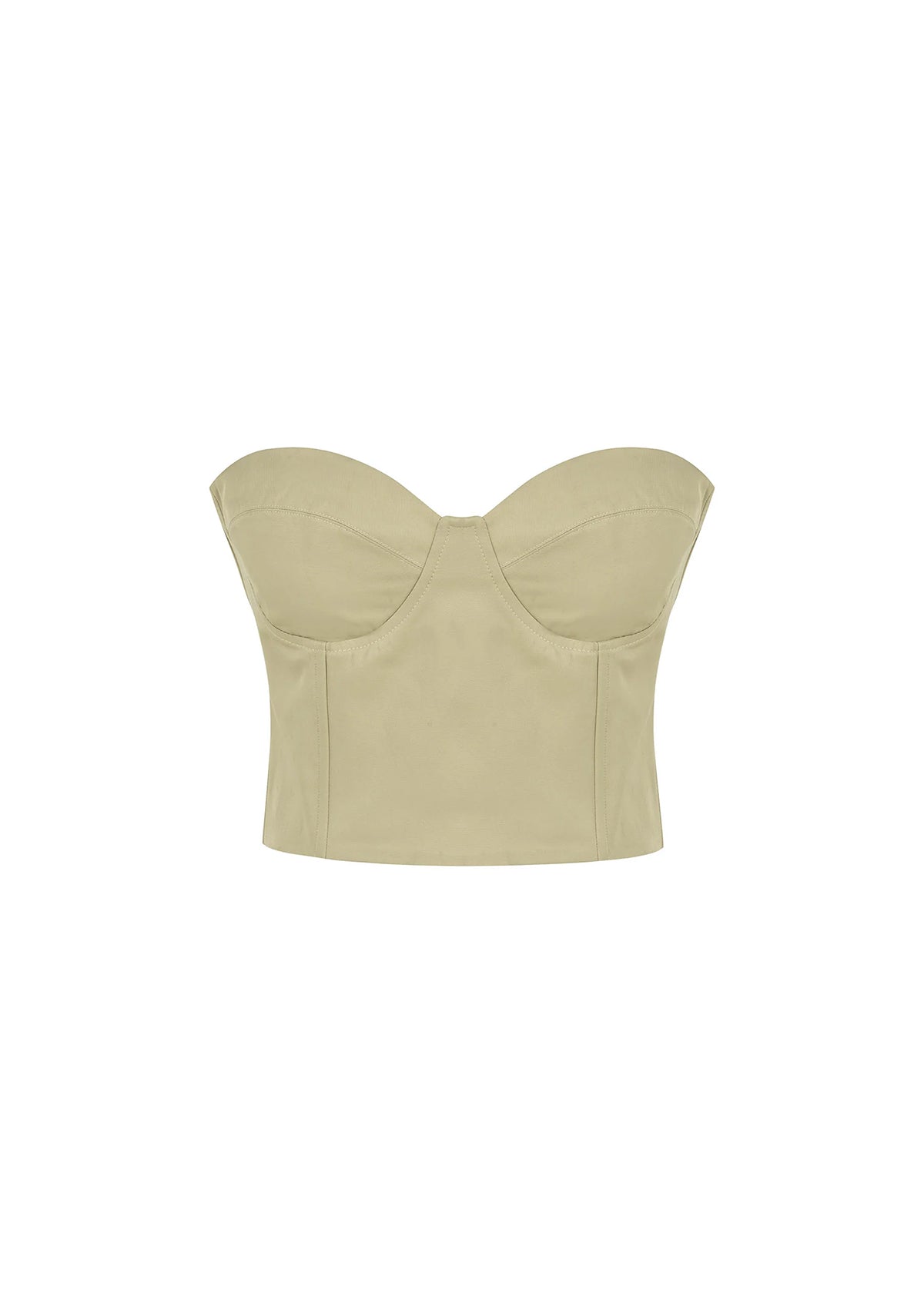 Tiny-Krem Kalp Yaka Büstiyer-Top-8-roqelvaxirum.shop