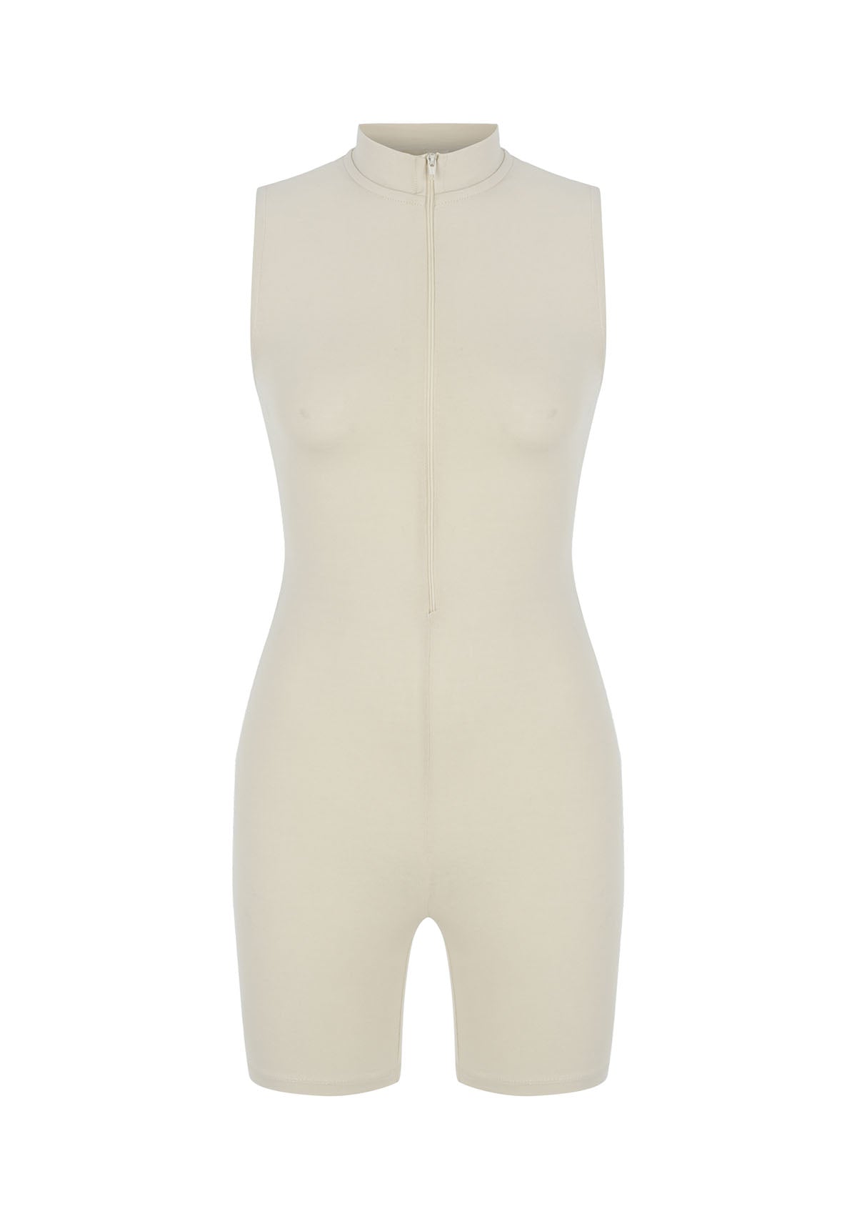 Tiny-Krem Önden Fermuarlı Şort Bodysuit-Bodysuit-7-roqelvaxirum.shop