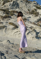 Tiny-Lila Saten Elbise-Elbise-11-roqelvaxirum.shop