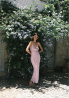 Tiny-Lila Saten Elbise-Elbise-5-roqelvaxirum.shop