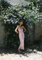 Tiny-Lila Saten Elbise-Elbise-6-roqelvaxirum.shop