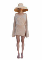 Tiny-Nude Bağlamalı Gömlek-Gömlek-3-roqelvaxirum.shop