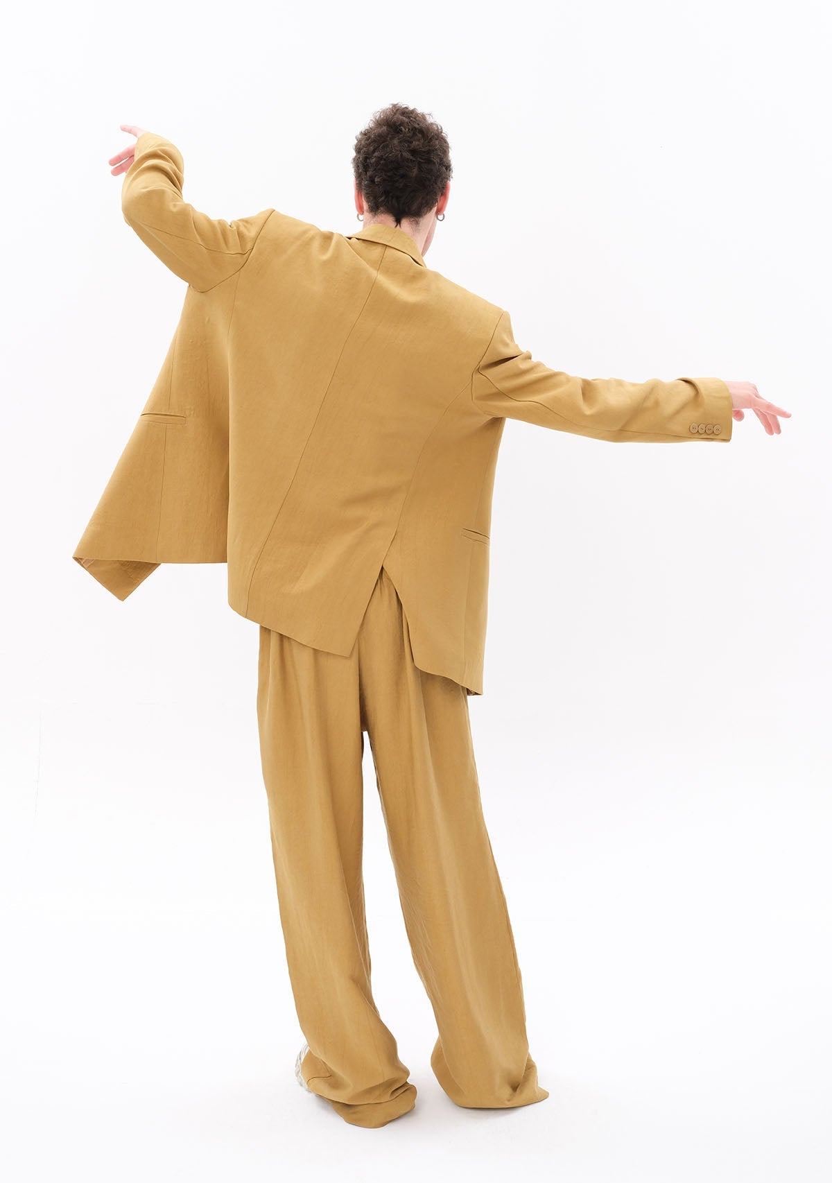 Tiny-SORUNLU - Açık Yeşil Tencel™ Pantolon-Kumaş Pantolon-4-roqelvaxirum.shop