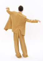 Tiny-SORUNLU - Açık Yeşil Tencel™ Pantolon-Kumaş Pantolon-4-roqelvaxirum.shop