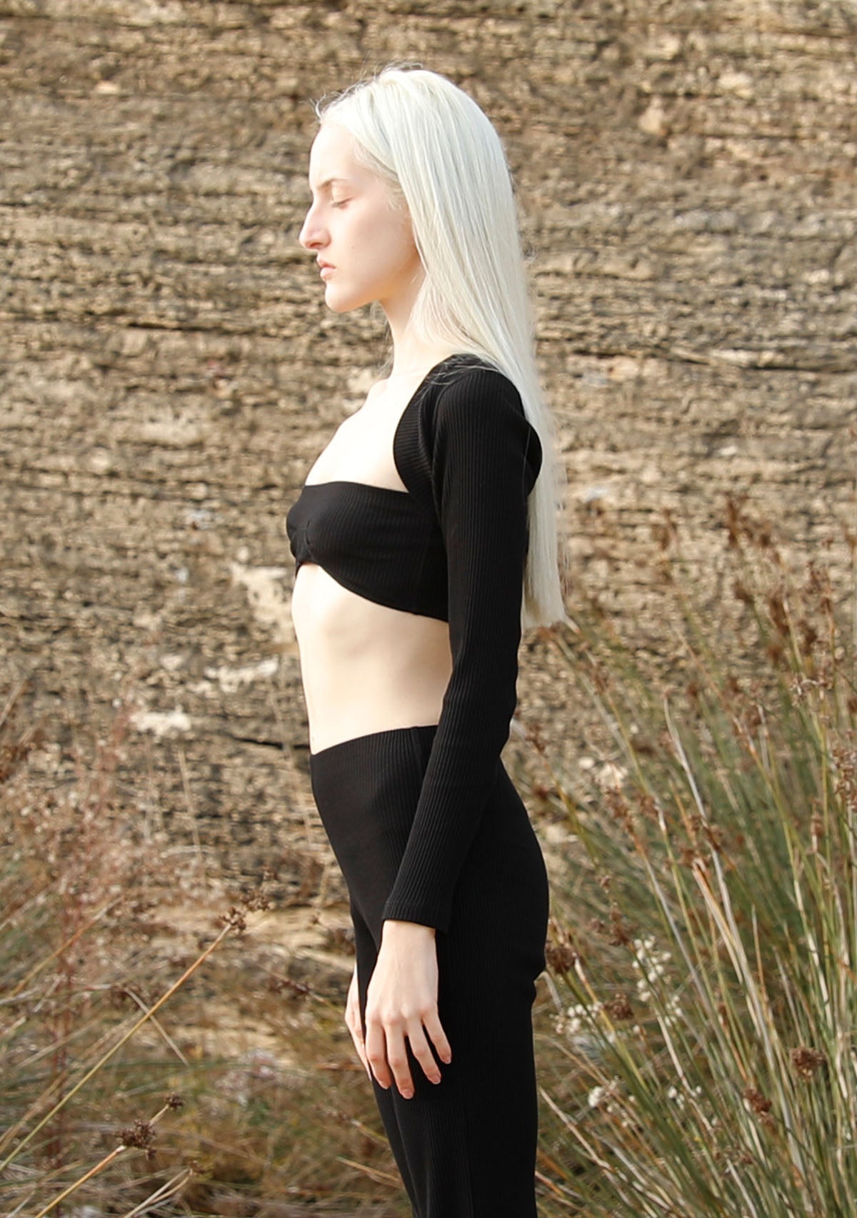 Tiny-Siyah Esnek Büstiyer-Top-2-roqelvaxirum.shop