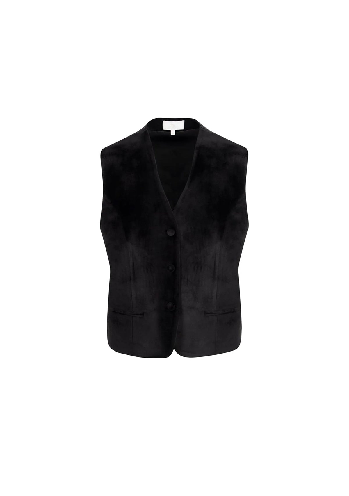 Tiny-Siyah Kadife Yelek-Yelek-7-roqelvaxirum.shop