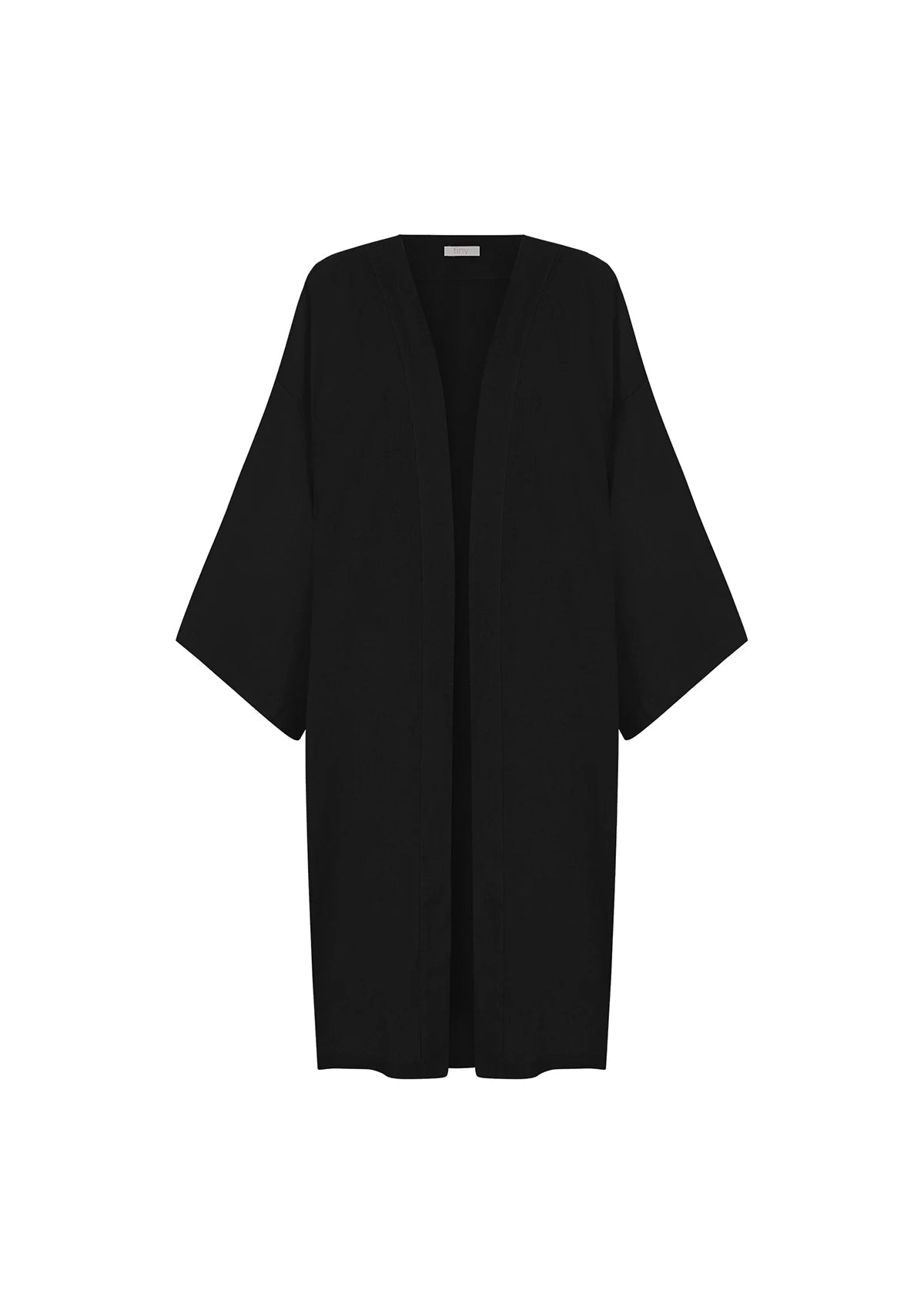 Tiny-Siyah Keten Kimono-Kimono-9-roqelvaxirum.shop