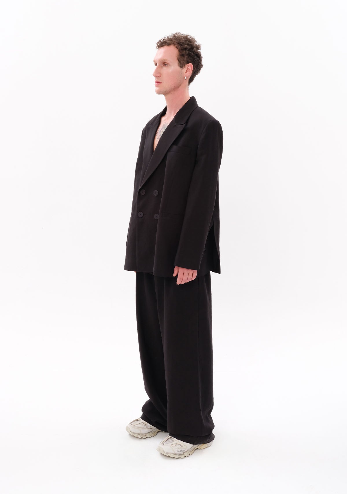 Tiny-Siyah Tencel™ Blazer-Ceket-3-roqelvaxirum.shop