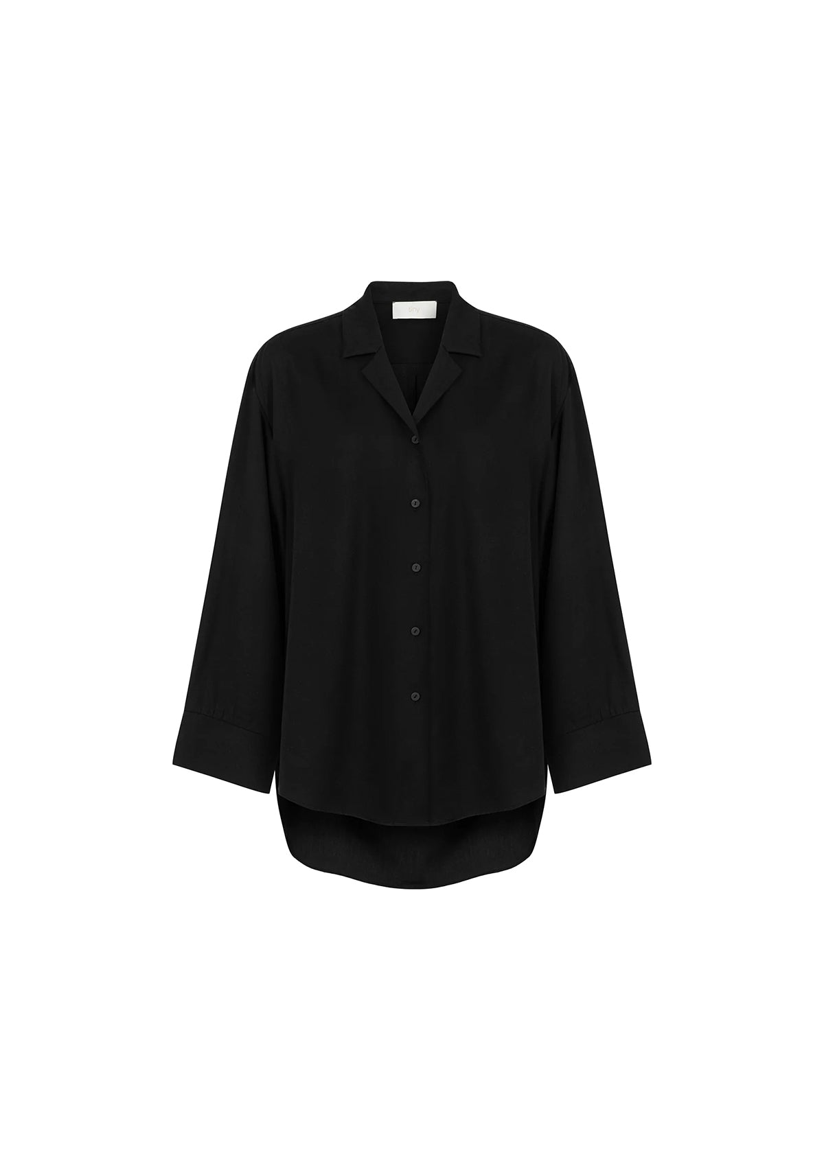 Tiny-Siyah Tencel™ Oversize Gömlek-Gömlek-12-roqelvaxirum.shop