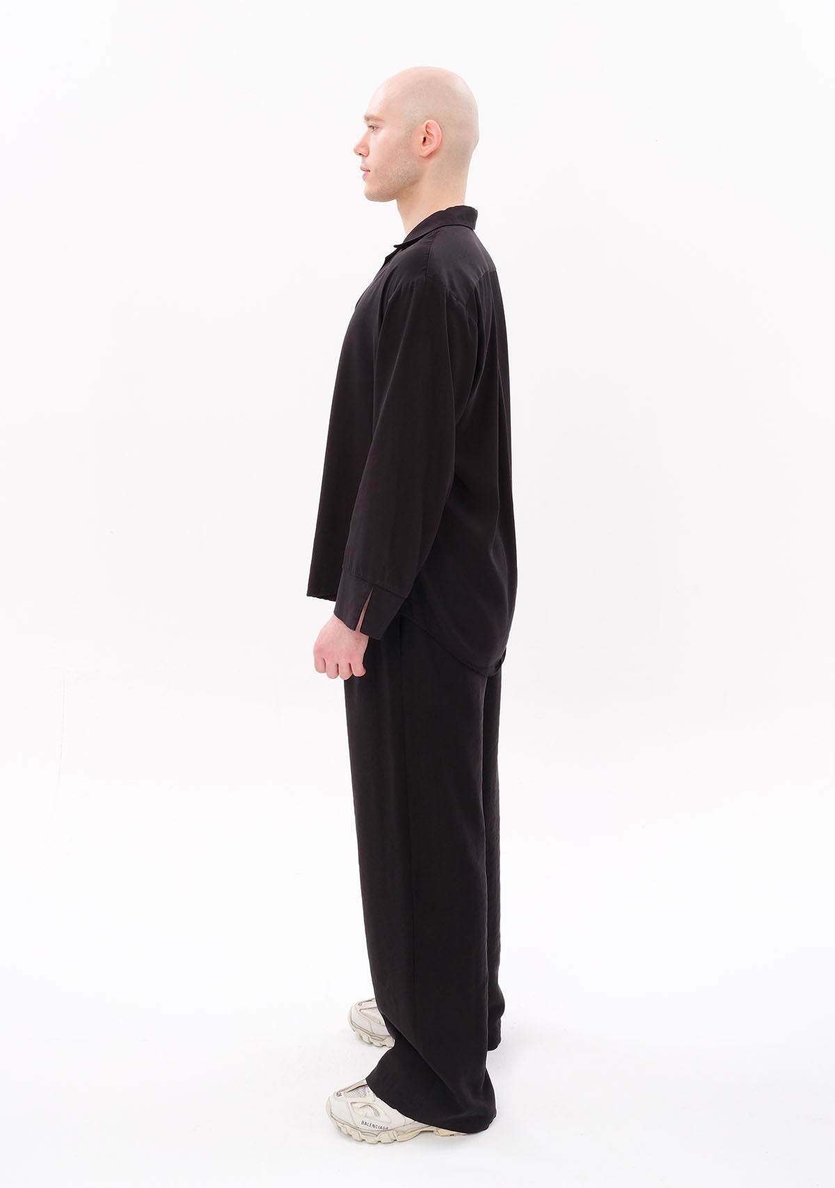 Tiny-Siyah Tencel™ Oversize Gömlek-Gömlek-9-roqelvaxirum.shop