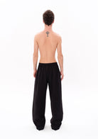 Tiny-Siyah Tencel™ Pantolon-Kumaş Pantolon-2-roqelvaxirum.shop