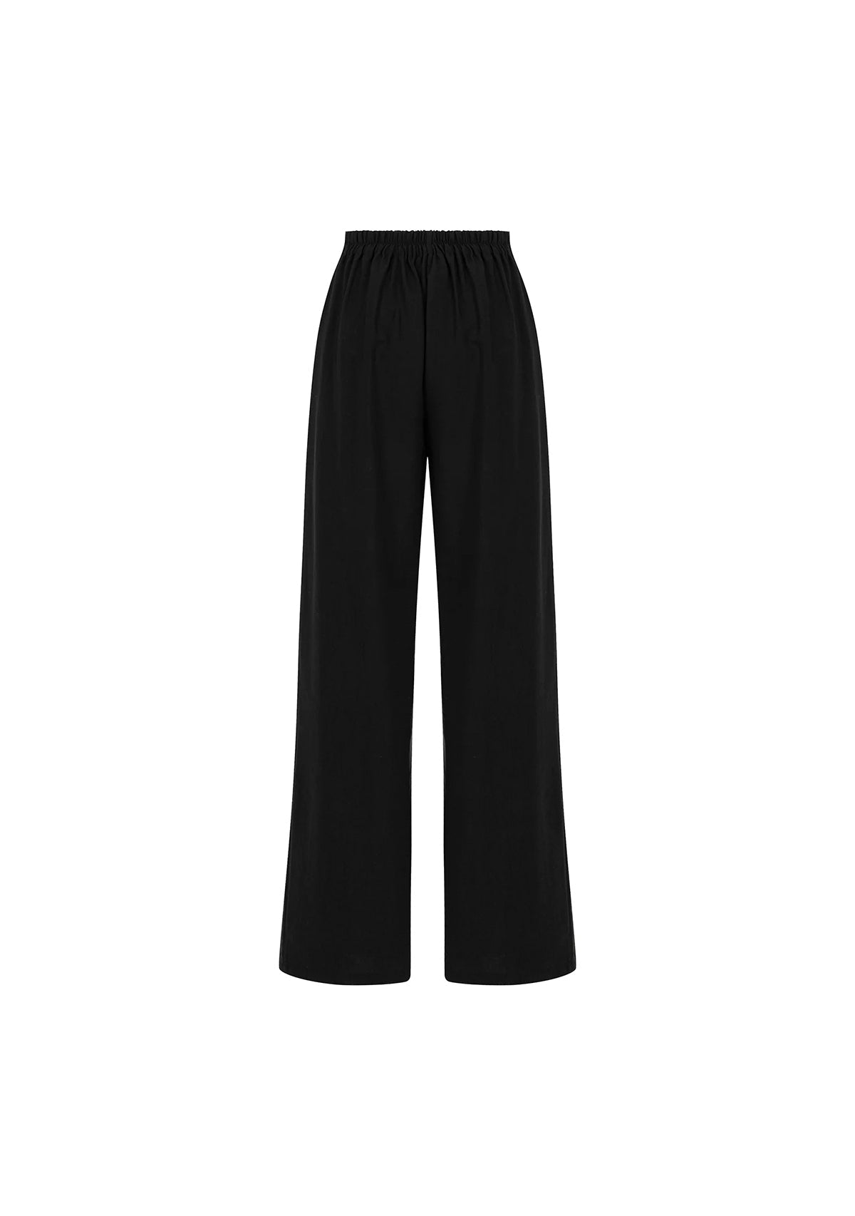 Tiny-Siyah Tencel™ Pantolon-Kumaş Pantolon-5-roqelvaxirum.shop