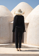 Tiny-Siyah Triko Gömlek-Gömlek-2-roqelvaxirum.shop
