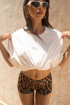 Tiny-Tiny Oversize Beyaz Tişört-T-Shirts-4-roqelvaxirum.shop