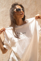 Tiny-Tiny Oversize Beyaz Tişört-T-Shirts-8-roqelvaxirum.shop