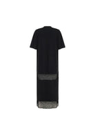 Tiny-Tül Detaylı Antrasit Pamuklu Elbise-Elbise-7-roqelvaxirum.shop
