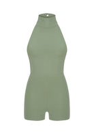 Tiny-Yeşil Boğazlı Sırt Dekolteli Şort Bodysuit-Tulum-8-roqelvaxirum.shop