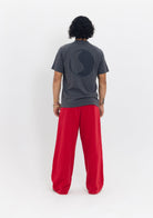 Tiny-Yuvarlak Yaka Oversize Antrasit Tişört-T-Shirts-11-roqelvaxirum.shop