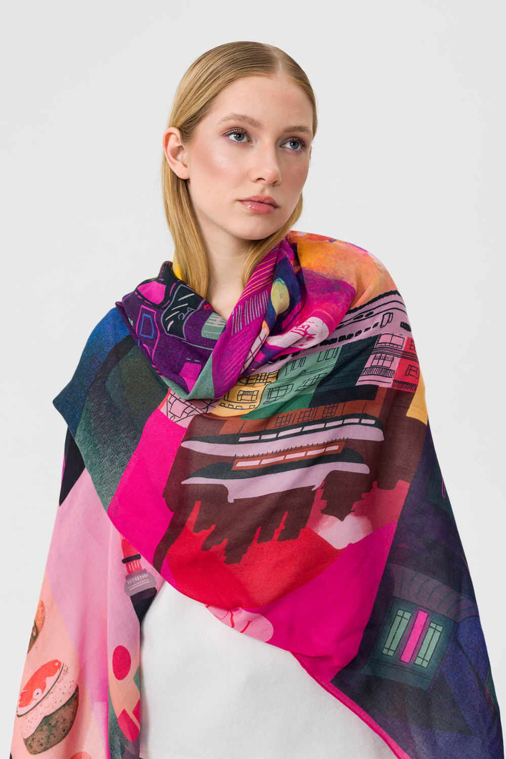 Tos With Us-Tokyo Modal Şal-Şal & Fular-1-roqelvaxirum.shop