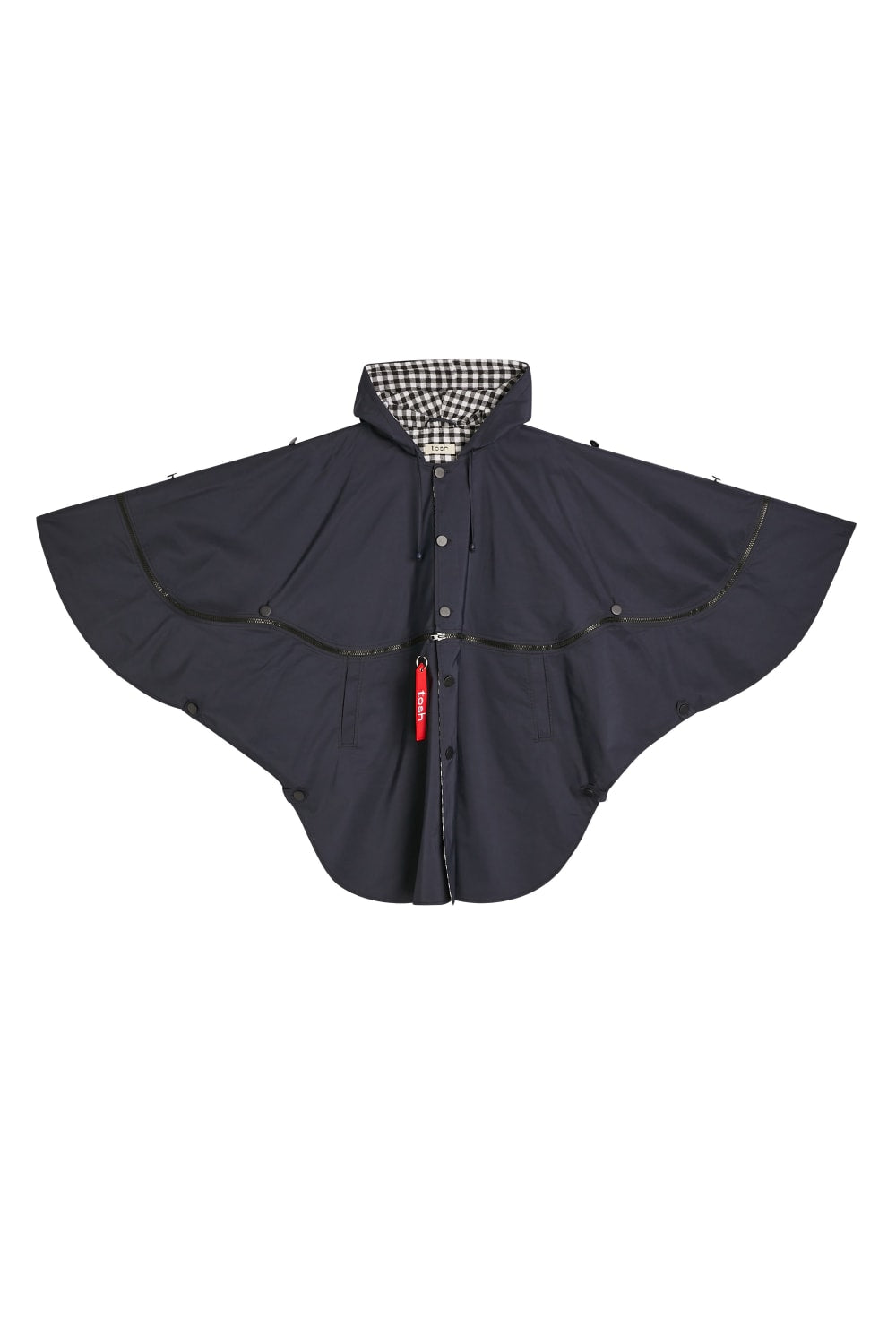 Tosh Workshop-Unisex Suya Dayanıklı Dönüştürülebilir Pelerin Mont-Mont-1-roqelvaxirum.shop