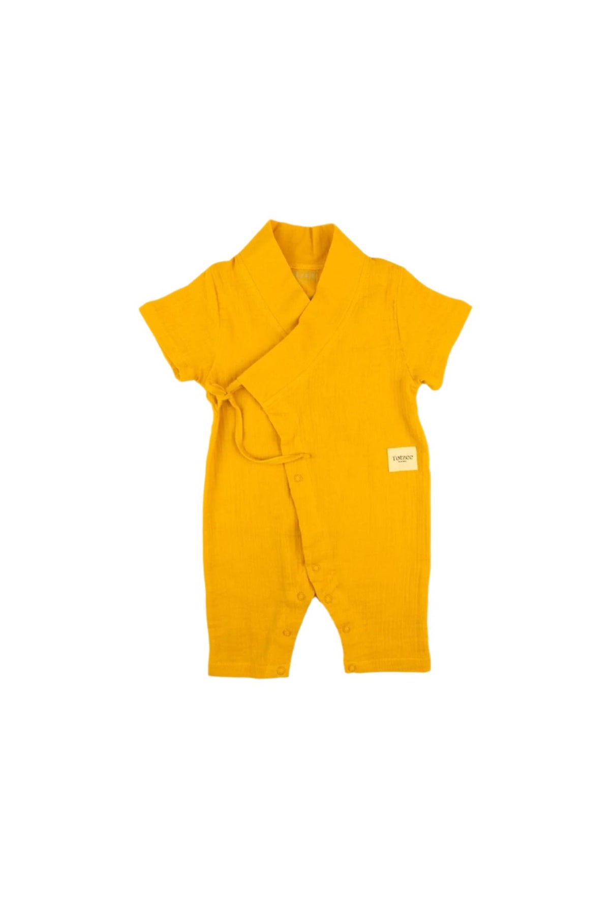 Totzee-Müslin Uzun Kimono Tulum - Sonbahar Sarısı-Çocuk Elbise & Tulum-1-roqelvaxirum.shop