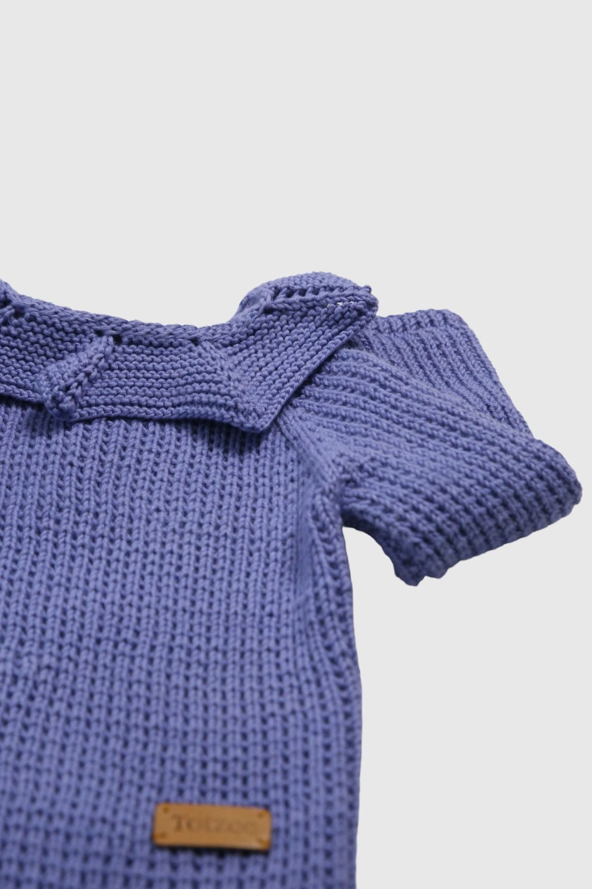 Totzee-Organik El Örgüsü Yakalı Body Orkide Mavisi-Body-3-roqelvaxirum.shop