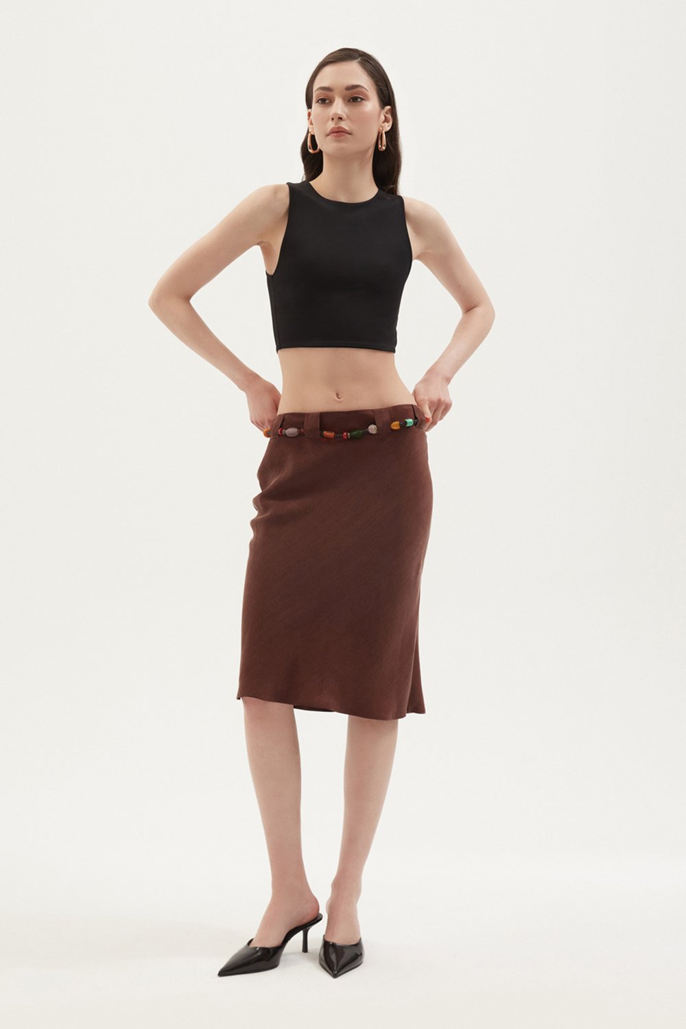 Towdoo-Dandelion – Kemer Köprülü Etek - Kahve-Etek-2-roqelvaxirum.shop