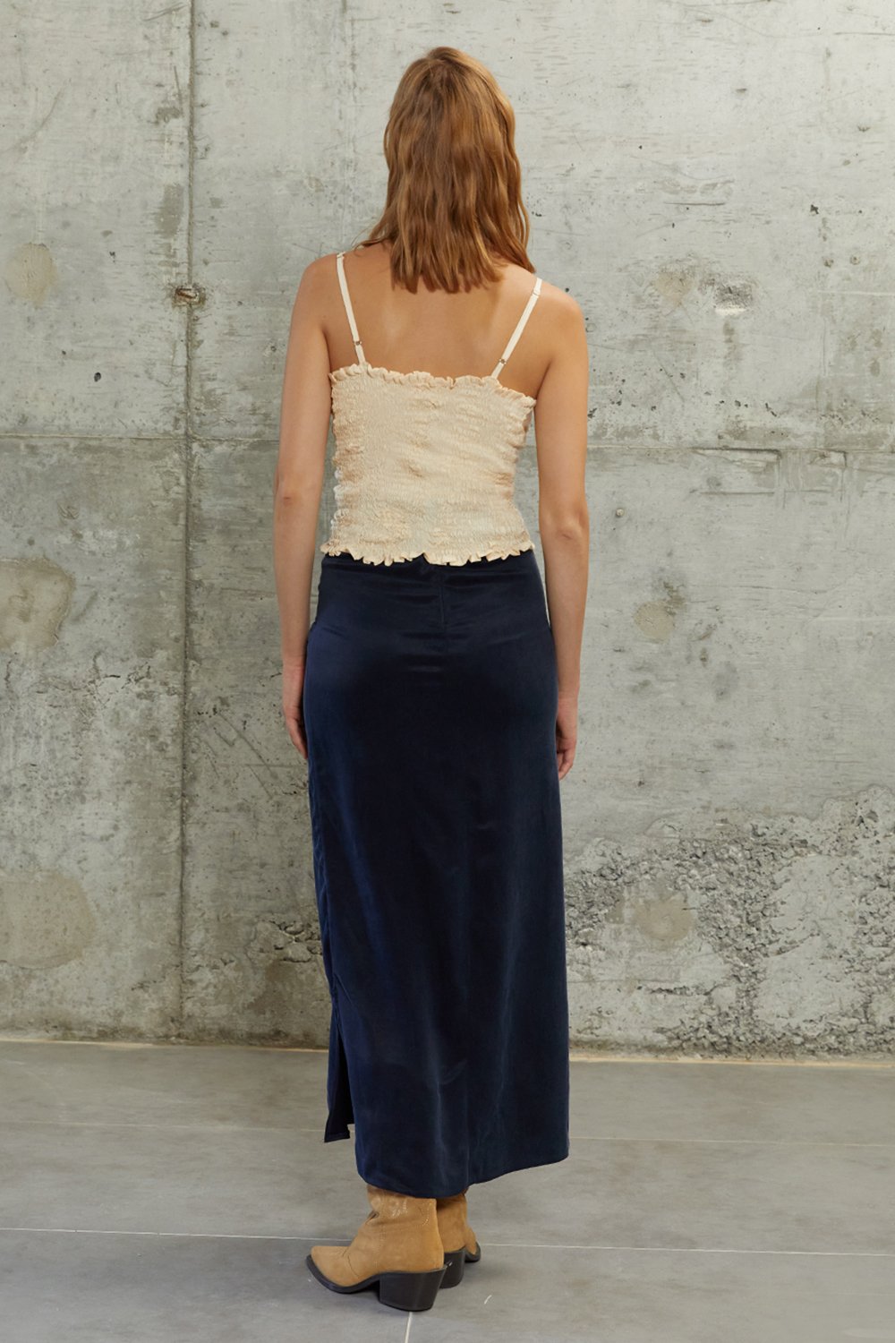 Towdoo-J’adore – Lacivert – Uzun Etek-Etek-3-roqelvaxirum.shop