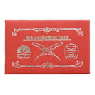Tsubame-Note Ink Collection Mürekkep Deneme Kart Seti Deep Red-Defter-1-roqelvaxirum.shop