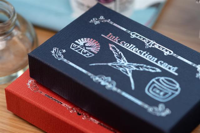Tsubame-Note Ink Collection Mürekkep Deneme Kart Seti Deep Red-Defter-11-roqelvaxirum.shop