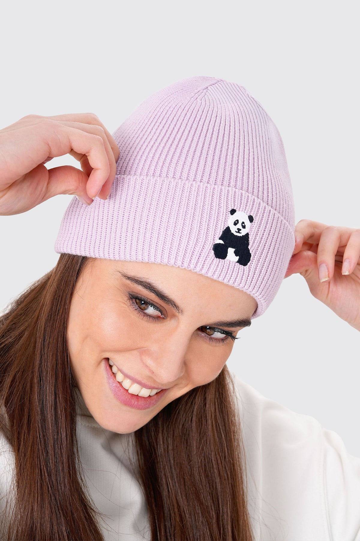 Panda Hug | Uniqvibe %100 Organik Pamuklu Bere