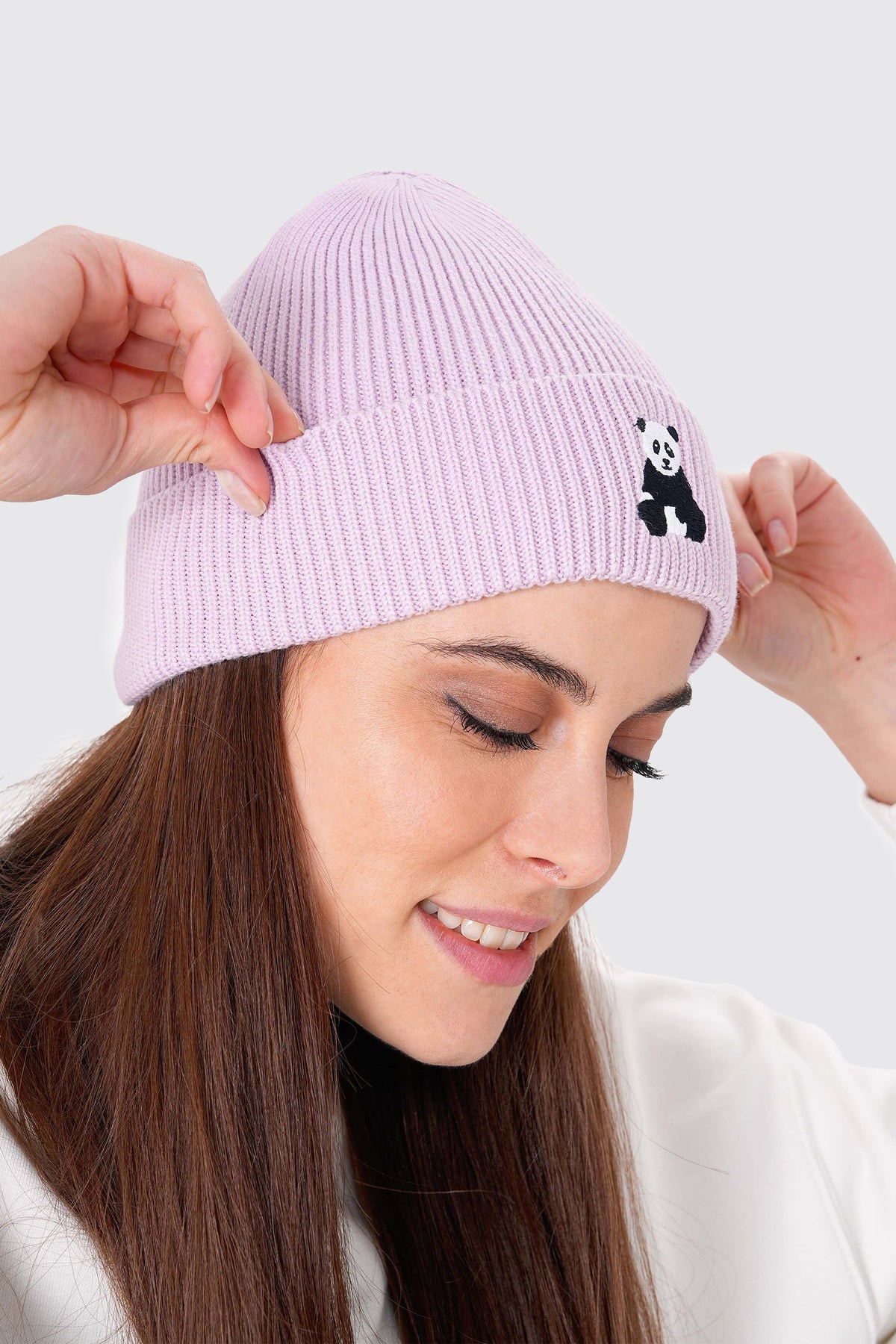 Panda Hug | Uniqvibe %100 Organik Pamuklu Bere