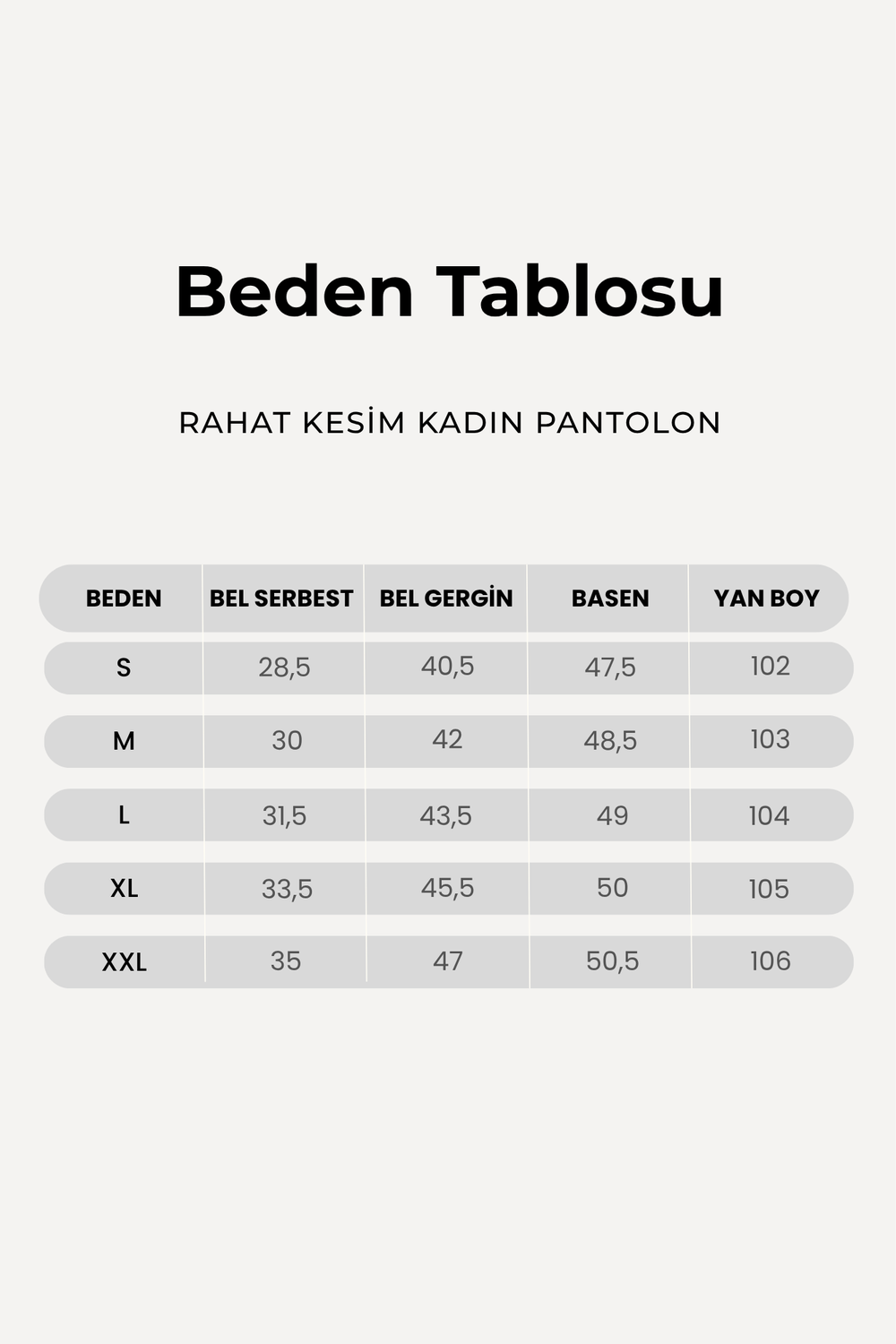 Rahat Kesim Kadın Pantolon, Pembe - 4