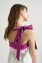 Unexpectedone-Put a Bow on It - Black Pink-Top-1-roqelvaxirum.shop