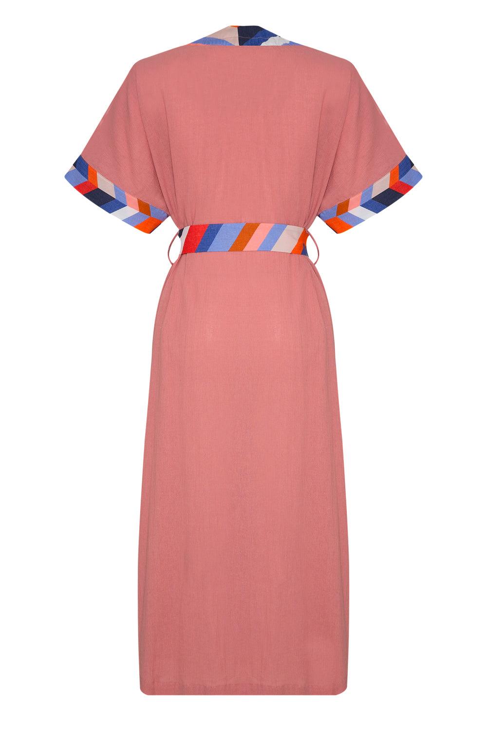Unexpectedone-Realistic Kimono-Banded Blush-Kimono-2-roqelvaxirum.shop