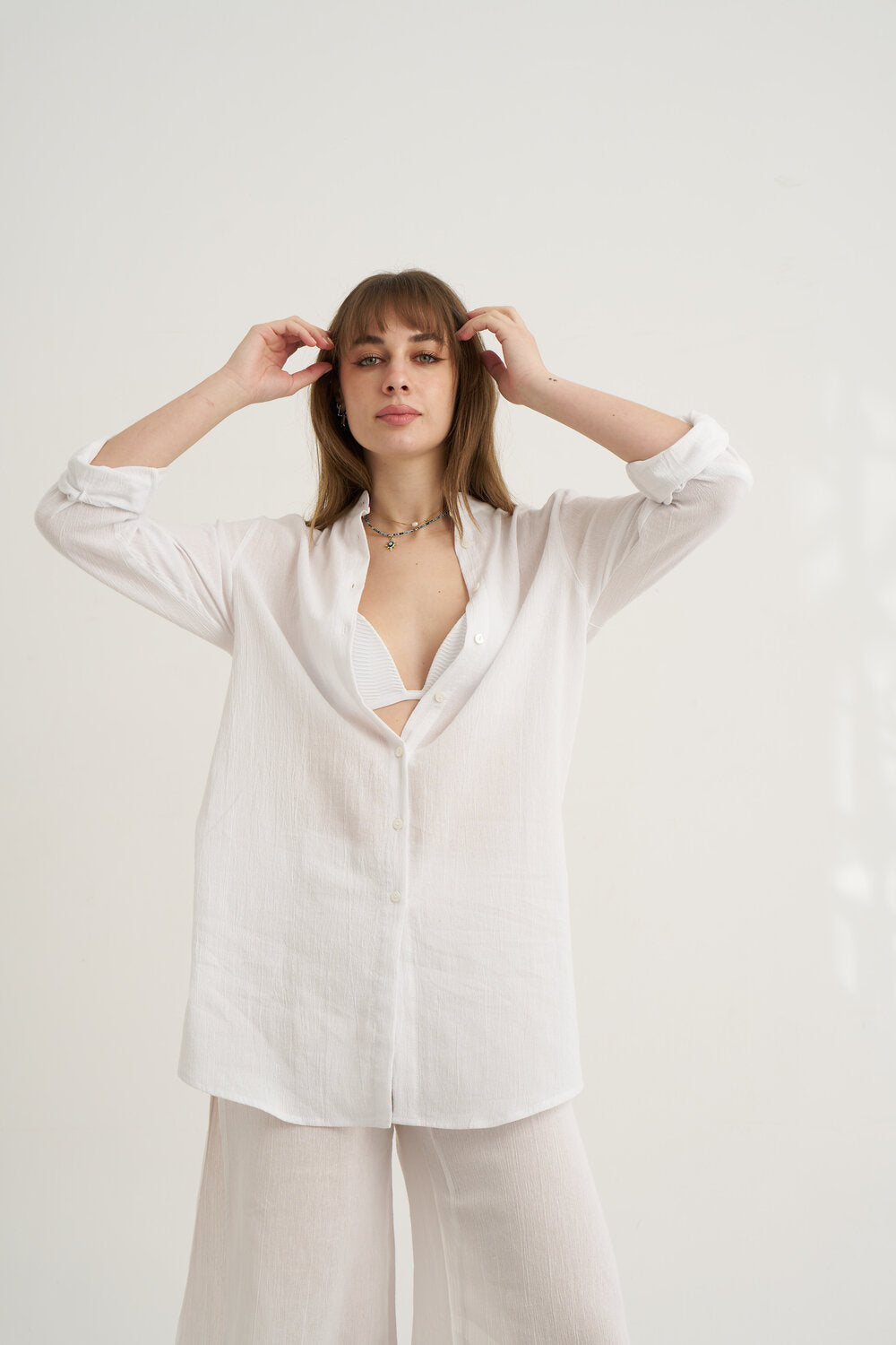 Unexpectedone-Shades of Shirt - Beyaz-Gömlek-3-roqelvaxirum.shop
