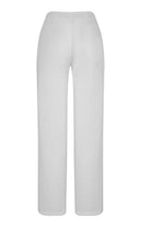 Unexpectedone-Soul Mate Yan Yırtmaçlı Pantolon - White-Pantolon-3-roqelvaxirum.shop
