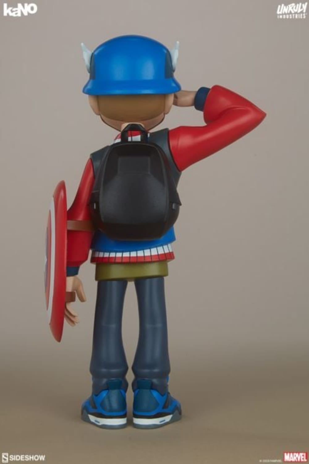 Unruly Industries-Captain America Designer Collectible Toy by kaNO-Heykel-7-roqelvaxirum.shop