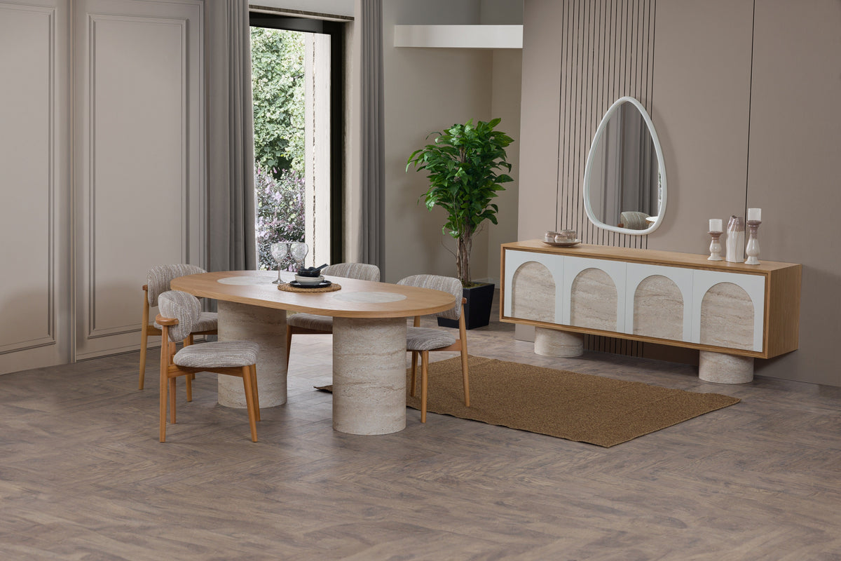Valnott-Asya Yemek Masası-Masa-3-roqelvaxirum.shop