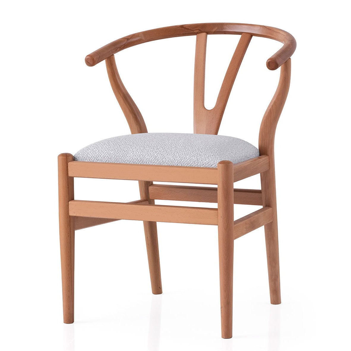 Valnott-Wishbone Kumaşlı Sandalye-Sandalye-1-roqelvaxirum.shop